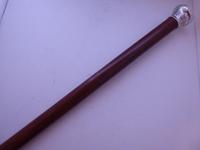 Victorian 1888 Walking Stick Cane Solid Silver Pommel Malacca Shaft Welsh (2 of 8) Victorian 1888 Walking Stick Cane Solid Silver Pommel Malacca Shaft Welsh (2 of 8)