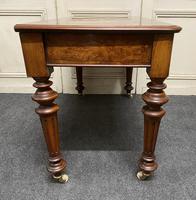 Fine Rare Burr Walnut Writing Table or Desk (17 of 20) Fine Rare Burr Walnut Writing Table or Desk (17 of 20)