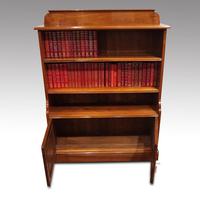 Pair Edwardian Walnut Open Bookcases (3 of 11) Pair Edwardian Walnut Open Bookcases (3 of 11)