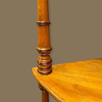 Corner Standing Whatnot in Faux Bamboo (8 of 8) Corner Standing Whatnot in Faux Bamboo (8 of 8)
