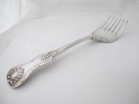 Amazing heavy William IV silver Kings Shape serving piece William Eaton London 1837 (7 of 9) Amazing heavy William IV silver Kings Shape serving piece William Eaton London 1837 (7 of 9)