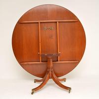 Antique Regency Style Inlaid Mahogany Tillman Dining Table (4 of 10) Antique Regency Style Inlaid Mahogany Tillman Dining Table (4 of 10)