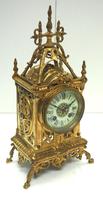 Amazing French Gothic Ormolu Mantel Clock Bronze 8 Day Striking Mantle Clock c.1870 (6 of 11) Amazing French Gothic Ormolu Mantel Clock Bronze 8 Day Striking Mantle Clock c.1870 (6 of 11)