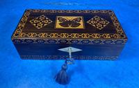 William IV Rosewood Glove Box with Superb Stickware & Tunbridge Ware Inlay (12 of 12) William IV Rosewood Glove Box with Superb Stickware & Tunbridge Ware Inlay (12 of 12)
