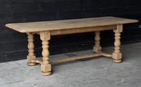 French Bleached Oak Refectory Farmhouse Dining Table (7 of 26) French Bleached Oak Refectory Farmhouse Dining Table (7 of 26)