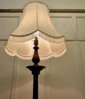 Turned Dark Beech Floor Standing or Standard Lamp (4 of 5) Turned Dark Beech Floor Standing or Standard Lamp (4 of 5)