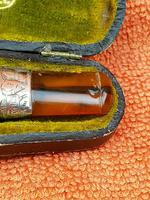 Antique Sterling Silver Hallmarked Silver & Amber Cheroot Holder 1897, William Henry Vince (10 of 11) Antique Sterling Silver Hallmarked Silver & Amber Cheroot Holder 1897, William Henry Vince (10 of 11)