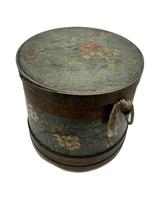 Antique Treen Hand Painted Sewing Box c.1915 (9 of 9) Antique Treen Hand Painted Sewing Box c.1915 (9 of 9)