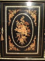 Victorian Ebonised & Marquetry Display Cabinet (4 of 7) Victorian Ebonised & Marquetry Display Cabinet (4 of 7)