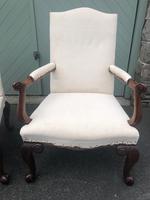 Pair of Antique Walnut Gainsborough Armchairs (3 of 8) Pair of Antique Walnut Gainsborough Armchairs (3 of 8)