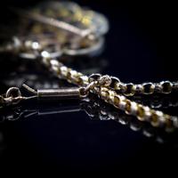 Antique Amethyst & Pearl Lavalier 9ct 9K Gold Pendant Brooch & Chain Necklace (8 of 9) Antique Amethyst & Pearl Lavalier 9ct 9K Gold Pendant Brooch & Chain Necklace (8 of 9)