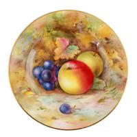 Royal Worcester Fruit Cup Saucer & Plate (2 of 9) Royal Worcester Fruit Cup Saucer & Plate (2 of 9)