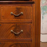 Antique Gentleman's Triple Wardrobe, English, Mahogany, Cabinet, Victorian, 1880 (10 of 12) Antique Gentleman's Triple Wardrobe, English, Mahogany, Cabinet, Victorian, 1880 (10 of 12)