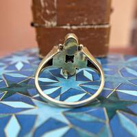 Vintage 9ct Yellow Gold Four Moonstone Cabochon Ring (4 of 9) Vintage 9ct Yellow Gold Four Moonstone Cabochon Ring (4 of 9)