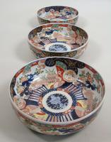 Good Set of Three Graduating Japanese Imari Bowls (5 of 13) Good Set of Three Graduating Japanese Imari Bowls (5 of 13)