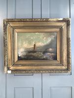 Antique Victorian marine seascape oil painting (1 of 2) (2 of 10) Antique Victorian marine seascape oil painting (1 of 2) (2 of 10)
