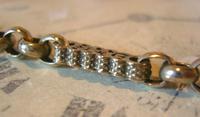 Antique Pocket Watch Chain 1890s Victorian Large Silver Nickel Fancy Link Albert (7 of 12) Antique Pocket Watch Chain 1890s Victorian Large Silver Nickel Fancy Link Albert (7 of 12)