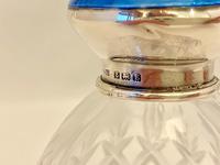 Enamel on Silver Mounted Perfume Scent Bottle. Birmingham 1929 (2 of 9) Enamel on Silver Mounted Perfume Scent Bottle. Birmingham 1929 (2 of 9)