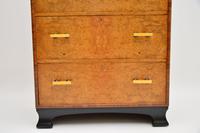 1930’s Art Deco Burr Elm & Walnut Chest of Drawers (11 of 11) 1930’s Art Deco Burr Elm & Walnut Chest of Drawers (11 of 11)