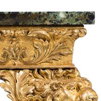 Imposing Victorian giltwood console table in the manner of William Kent (5 of 8) Imposing Victorian giltwood console table in the manner of William Kent (5 of 8)