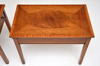 Pair of Antique Inlaid Mahogany Side Tables (12 of 12) Pair of Antique Inlaid Mahogany Side Tables (12 of 12)