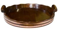 Mahogany Circular Tray (5 of 7) Mahogany Circular Tray (5 of 7)