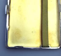 Good & Large Solid Silver Engine Turned Cigarette Case c.1963 (3 of 5) Good & Large Solid Silver Engine Turned Cigarette Case c.1963 (3 of 5)