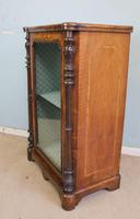 Antique Victorian Burr Walnut Display Cabinet (4 of 9) Antique Victorian Burr Walnut Display Cabinet (4 of 9)