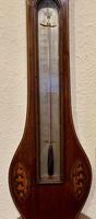 Mahogany Inlaid Wheel Baromoeter (3 of 5) Mahogany Inlaid Wheel Baromoeter (3 of 5)