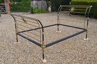 Rare Antique Victorian R.W Winfield 5ft King Size Brass & Iron Sleigh Bed (4 of 21) Rare Antique Victorian R.W Winfield 5ft King Size Brass & Iron Sleigh Bed (4 of 21)