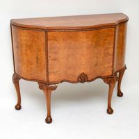 Antique Queen Anne Style Burr Walnut Cabinet c.1920 (2 of 8) Antique Queen Anne Style Burr Walnut Cabinet c.1920 (2 of 8)