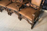 Quality Set of Eight Carolean Style Oak Dining Chairs (6 of 22) Quality Set of Eight Carolean Style Oak Dining Chairs (6 of 22)