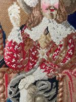Large Artwork Gilt Gesso Framed 19th Century Tapestry French Royal Court "Playing Chess" (28 of 44) Large Artwork Gilt Gesso Framed 19th Century Tapestry French Royal Court "Playing Chess" (28 of 44)