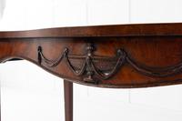 18th Century George III Mahogany 'Adam Style' Serpentine Side Table (5 of 7) 18th Century George III Mahogany 'Adam Style' Serpentine Side Table (5 of 7)