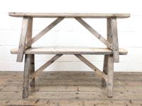 Pair of Antique Rustic Pine Benches (6 of 6) Pair of Antique Rustic Pine Benches (6 of 6)