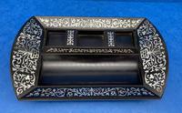 William IV Ebony Inlaid Inkstand (6 of 15) William IV Ebony Inlaid Inkstand (6 of 15)