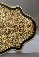 French Napoleon III Louis XV Style Boulle Writing or Centre Table (5 of 16) French Napoleon III Louis XV Style Boulle Writing or Centre Table (5 of 16)