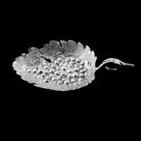 Antique Georgian Solid Silver Tea Caddy Spoon Vine Leaf Design - Joseph Willmore 1807 (5 of 9) Antique Georgian Solid Silver Tea Caddy Spoon Vine Leaf Design - Joseph Willmore 1807 (5 of 9)