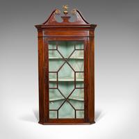 Antique Corner Cabinet, English, Mahogany, Wall, Georgian, Astragal Glaze, 1790 (9 of 12) Antique Corner Cabinet, English, Mahogany, Wall, Georgian, Astragal Glaze, 1790 (9 of 12)