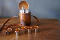 1920s Huntsman’s Leather Drinking Flask Set (6 of 6) 1920s Huntsman’s Leather Drinking Flask Set (6 of 6)
