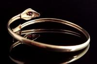 Vintage 9ct Gold Snake Bangle, Garnet (5 of 13) Vintage 9ct Gold Snake Bangle, Garnet (5 of 13)