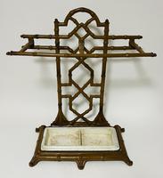 Victorian Faux Bamboo Umbrella Stand