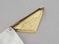 Edwardian Patented American Sterling Silver & Enamel Envelope Form Stamp Case (2 of 10) Edwardian Patented American Sterling Silver & Enamel Envelope Form Stamp Case (2 of 10)