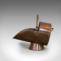 Antique Helmet Coal Scuttle, English, Copper, Fireside Bucket, Victorian, 1870 (5 of 11) Antique Helmet Coal Scuttle, English, Copper, Fireside Bucket, Victorian, 1870 (5 of 11)