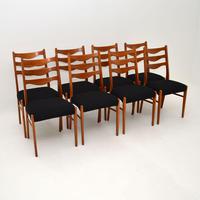 Set of 8 Danish Vintage Teak Dining Chairs by Arne Wahl Iversen (7 of 10) Set of 8 Danish Vintage Teak Dining Chairs by Arne Wahl Iversen (7 of 10)