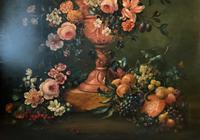 Dutch 18thc Manner RARE Huge Pair Vintage Fruit Floral Still Life Oil Paintings (9 of 23) Dutch 18thc Manner RARE Huge Pair Vintage Fruit Floral Still Life Oil Paintings (9 of 23)
