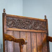 Carved Oak Bench (2 of 9) Carved Oak Bench (2 of 9)