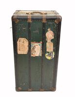 Vintage Steamer Trunk Luggage Case Harrison and Co New York (10 of 28) Vintage Steamer Trunk Luggage Case Harrison and Co New York (10 of 28)