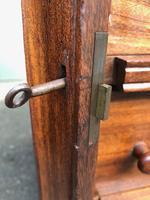 Antique Anglo Indian Teak Pedestal Writing Desk (10 of 13) Antique Anglo Indian Teak Pedestal Writing Desk (10 of 13)