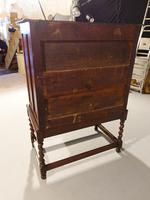 A Handsome Late 17th Century Block Fronted Oak and Mahogany Chest (2 of 5) A Handsome Late 17th Century Block Fronted Oak and Mahogany Chest (2 of 5)